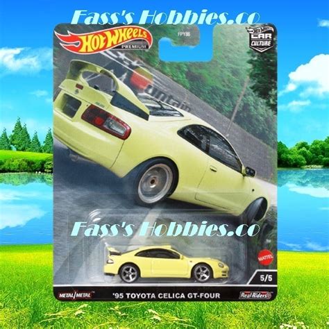 HOT WHEELS 2022 95 TOYOTA CELICA GT FOUR CAR CULTURE MOUNTAIN DRIFTERS JDM RUBBER TYRE