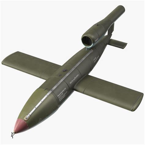 V1 Bomb 3d Models For Download Turbosquid