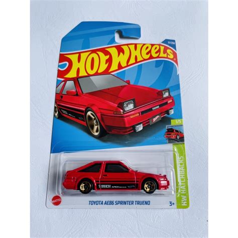 HOT WHEELS 豐田 Merah Hotwheels 風火輪 TOYOTA AE SPRINTER TRUEN 蝦皮購物