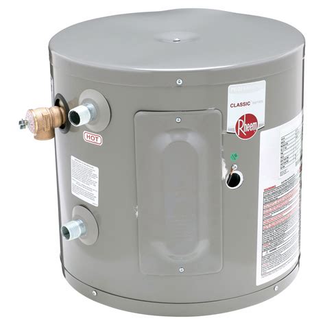 RHEEM 120V AC 6 Gal Electric Water Heater 38UN65 PROE6 1 RH POU