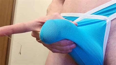 Underwear Explodes with Précum from His Huge Tool Gay Amateur Porn feat Bigcockamateur xHamster