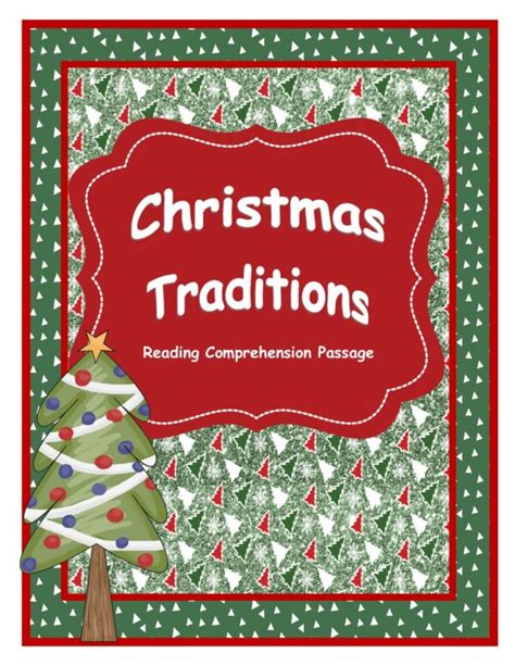 Christmas Traditions Reading Comprehension Passage Made By Teachers
