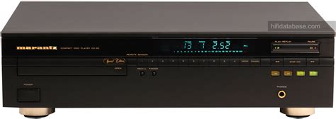 Marantz CD-50 - Hi-Fi Database - CD Players