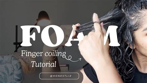 Finger Coiling Tutorial For A B Coarse Curly Hair Youtube