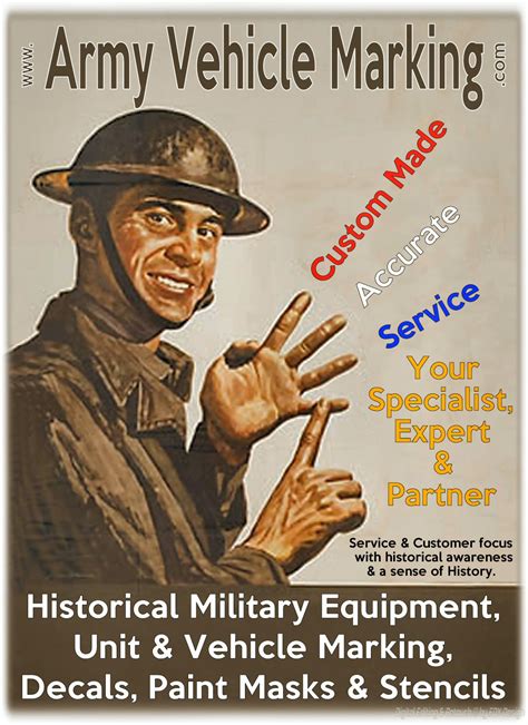 Wwii Army Vehicle Marking Com © By Fdy Design