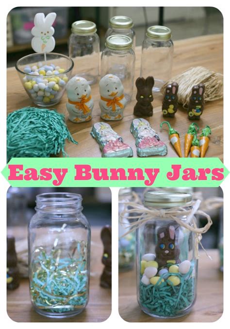 Easy Bunny Jars A Day In Motherhood