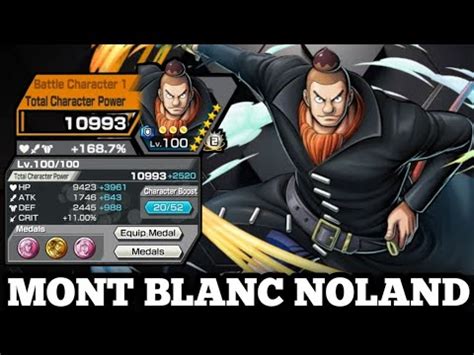 Mont Blanc Noland Gameplay One Piece Bounty Rush Opbr Youtube