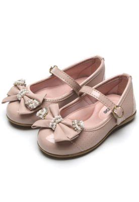 Sapatilha Tricae Menina Laço Nude Compre Agora Dafiti Brasil