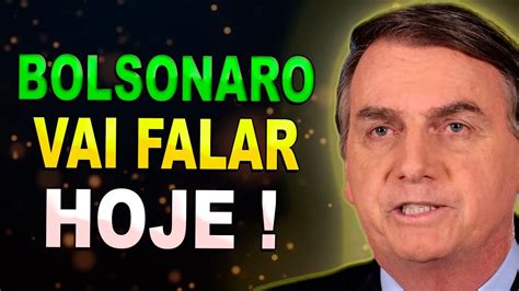 🔴 Ao Vivo Bolsonaro Acaba De Falar Youtube