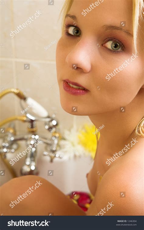 Nude Woman Bath Stock Photo Shutterstock