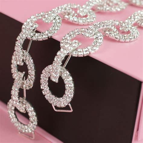 Crystal Rhinestone Connectors Bottom Bikini Connectors Vicky Ross Fit