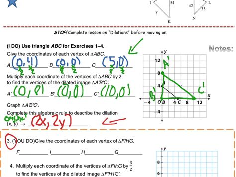 Algebraic Representations Of Dilations Showme