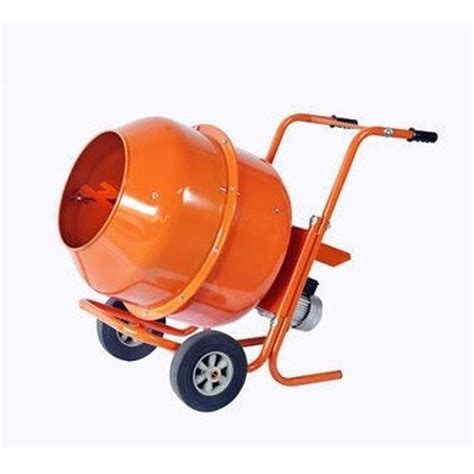 Electric Engine 1hp Handy Cement Concrete Mixer, For Construction, Drum ...