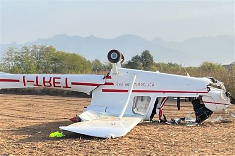 Torino Precipita Aereo Ultraleggero Ferita La Pilota Torino News