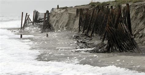 Storm caused severe erosion to NJ beaches