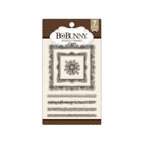 Bo Bunny Essentials Stamp Frames Doodle