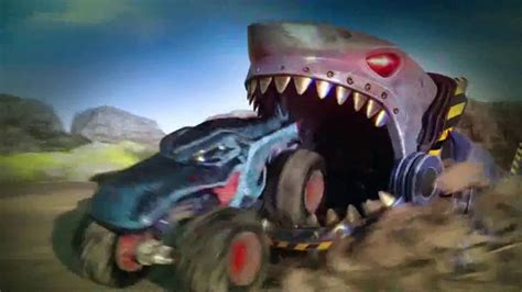 Hot Wheels Monster Trucks Mecha Shark Face Off TV Commercial Avoid The Shark ISpot Tv