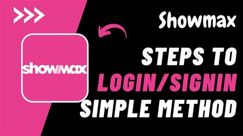 How To Login Sign In Into Showmax Account Online Showmax Login