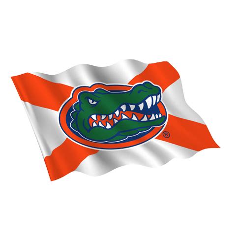 Florida Gators Waving Flag Decal – FloGrown