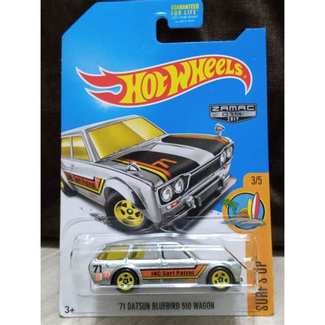 Hot Wheels Datsun Bluebird Wagon Zamac Shopee Brasil