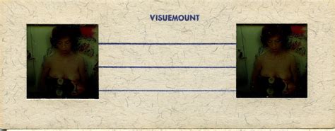 RARE VINTAGE 1950s 3 D STEREO COLOR SLIDE OF NUDE ALICE DENHAM EBay