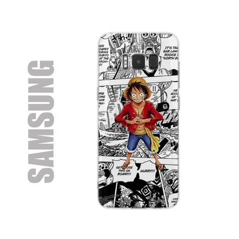 Coque De Protection One Piece Manga En Gel Silicone Souple Pour