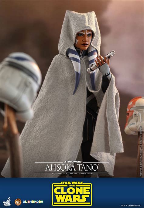 Hot Toys Tms Star Wars The Clone Wars Th Scale Ahsoka Tano Collectible Figure