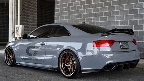 Audi Rs5 2010 2016 B8b85 Carbon Fiber Side Skirts Carbon Imports