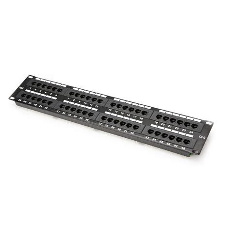 SERVERS PLUS 48 Port Cat 5e Patch Panel 2U ServersPlus