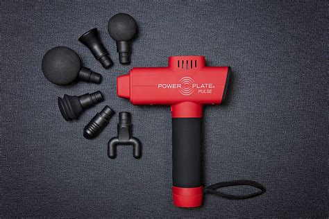 #1 Massage Gun Power Plate Pulse Red Handheld Massager | Amazing Relief