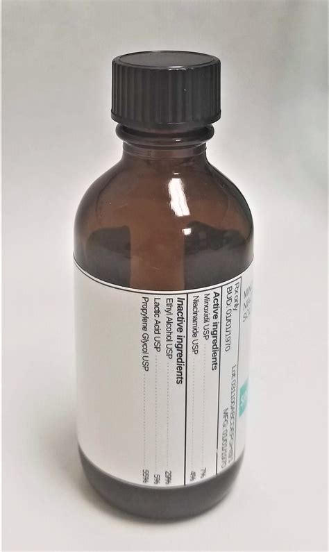 MINOXIDIL 7% / NIACINAMIDE 4% S (Sincerus Florida, LLC): FDA Package Insert