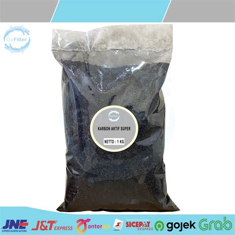 Jual Karbon Aktif Eceran 1 Kg Import Super Iodine 1000 Activated