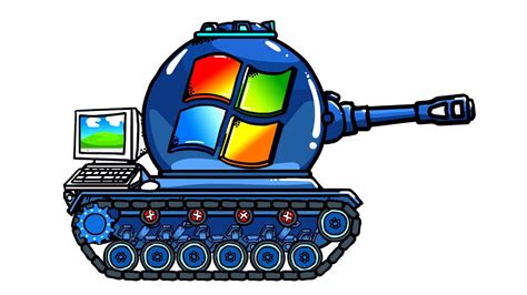 Windows сделали танк? - Танковая дичь. (Фантазия) - YouTube