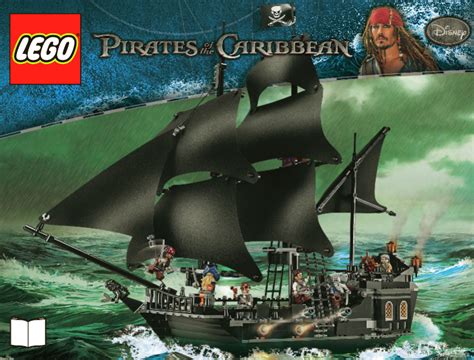 Handleiding Lego Set 4184 Pirates Of The Caribbean De Black Pearl