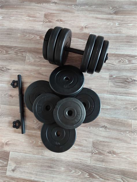 Гантели 2 по 25 кг разборные композитные гантелі 25 кг розбірні: 1 698 ...