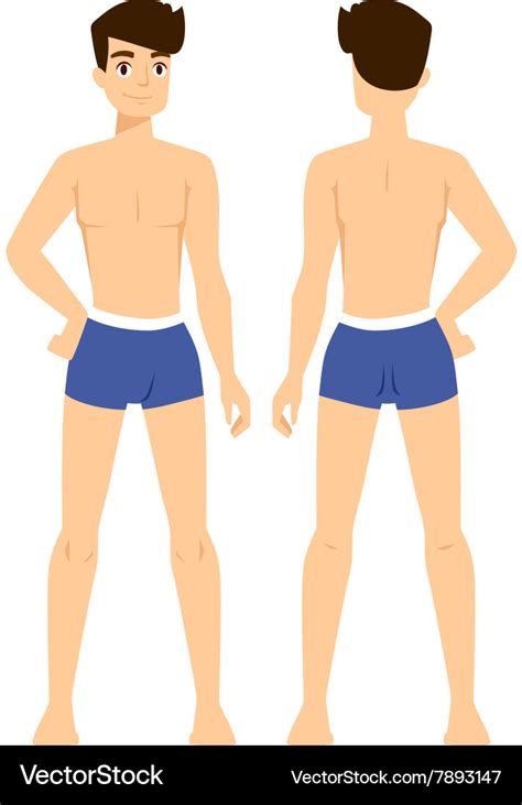 Hombre Joven Personaje De Dibujos Animados Ejemplo Del Vector My XXX Hot Girl