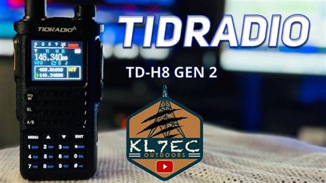 Tidradio Td H8 Gen2 Youtube