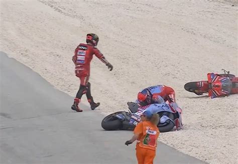 Mentalitas Marc Marquez Jadi Sorotan Setelah Senggolan Dengan Francesco