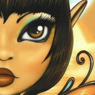 Art Egyptian Fairy By Artist Elaina Wagner Big Eyes Art Fairy