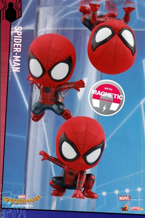 Hot Toys Spider Man Homecoming Cosbaby Series Figures