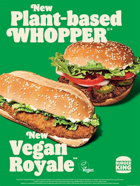Burger King Introduces Three New Vegan Burgers