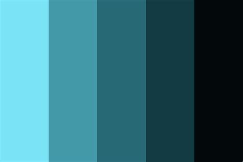 Russian Blue Color Palette