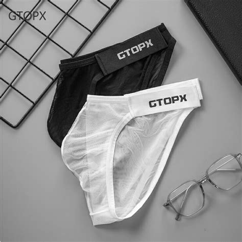 Base Mesh Bikini 2024 New メンズ 柔らか生地 ポーチ セクシー下着 ローライズ ストレッチ 定番 吸水速乾 柔らかい 通気性 ビキニ