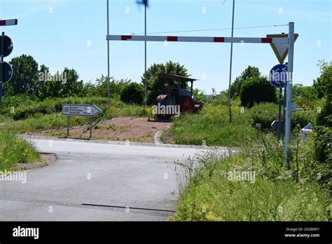 old road building machine Stock Photo - Alamy