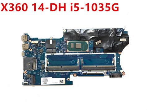 HP 파빌리온 X360 14 DH 노트북 마더 보드 i5 1035G CPU L87921 601 L87921 501 L87921 ...