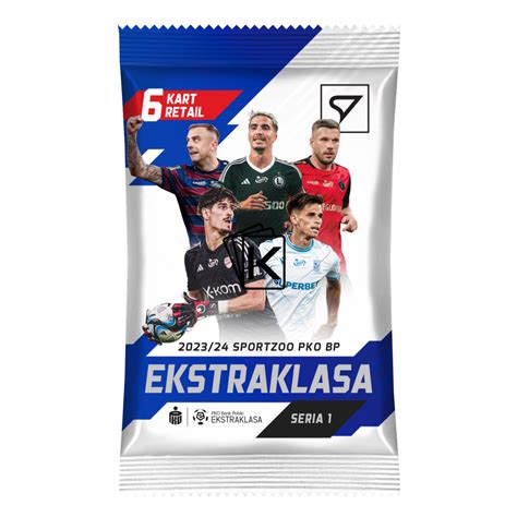 2023 24 SportZoo PKO BP Ekstraklasa Serie 1 Retail Balíček Kartičkárna