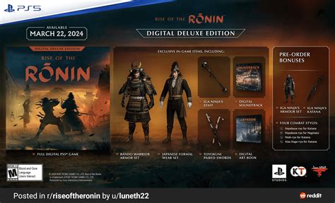 Pre Order Rise Of The Ronin Vorm De Toekomst Van Japan En Ontvang Een