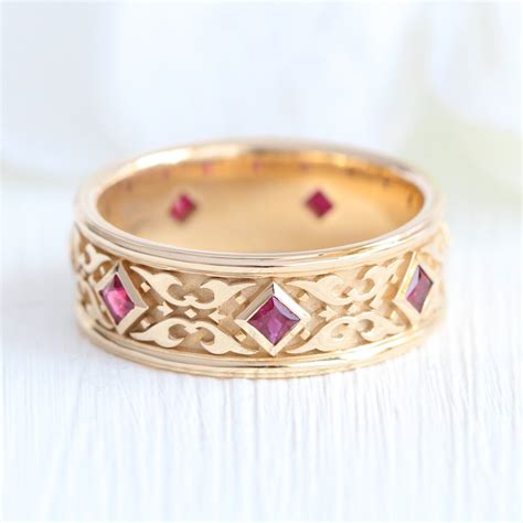 ruby wedding rings 6