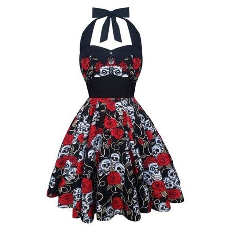 Sugar Skull Dress Halloween Dress Day Of The Dead Dress Party Etsy Uk