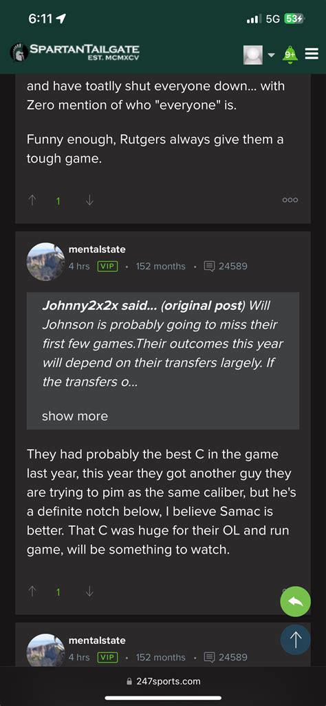 Bump when you read something absurd on Bucknuts or RCMB